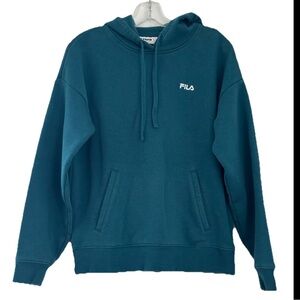 Fila Women's Long Sleeve Fleece Pullover Hoodie Medium